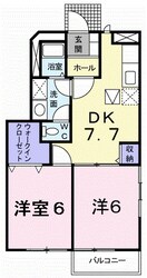 ヴィラシャルマンⅠの物件間取画像